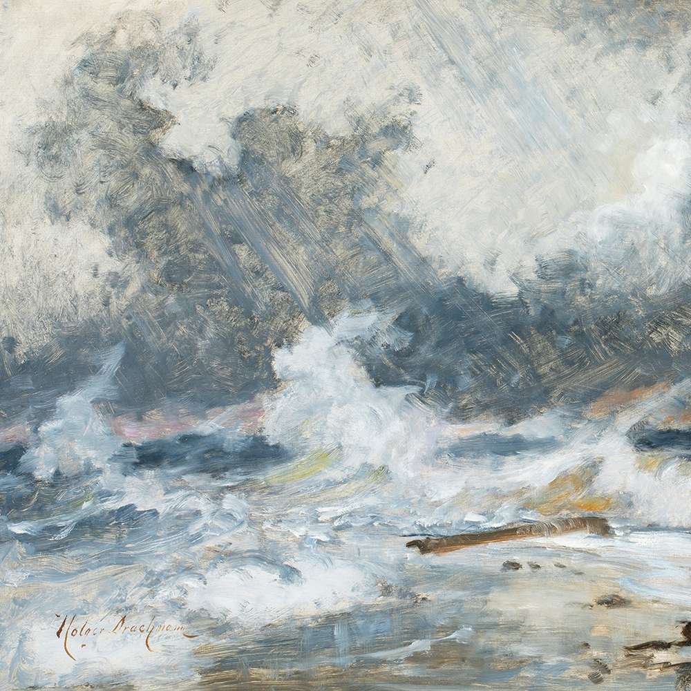 I am sea – Holger Drachmann with pen and brush at Skagens Museum