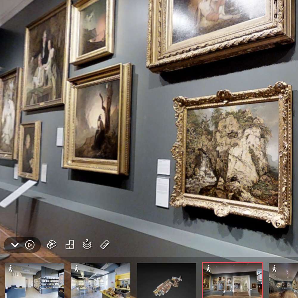 Virtual Tour of the Joseph Wright Gallery