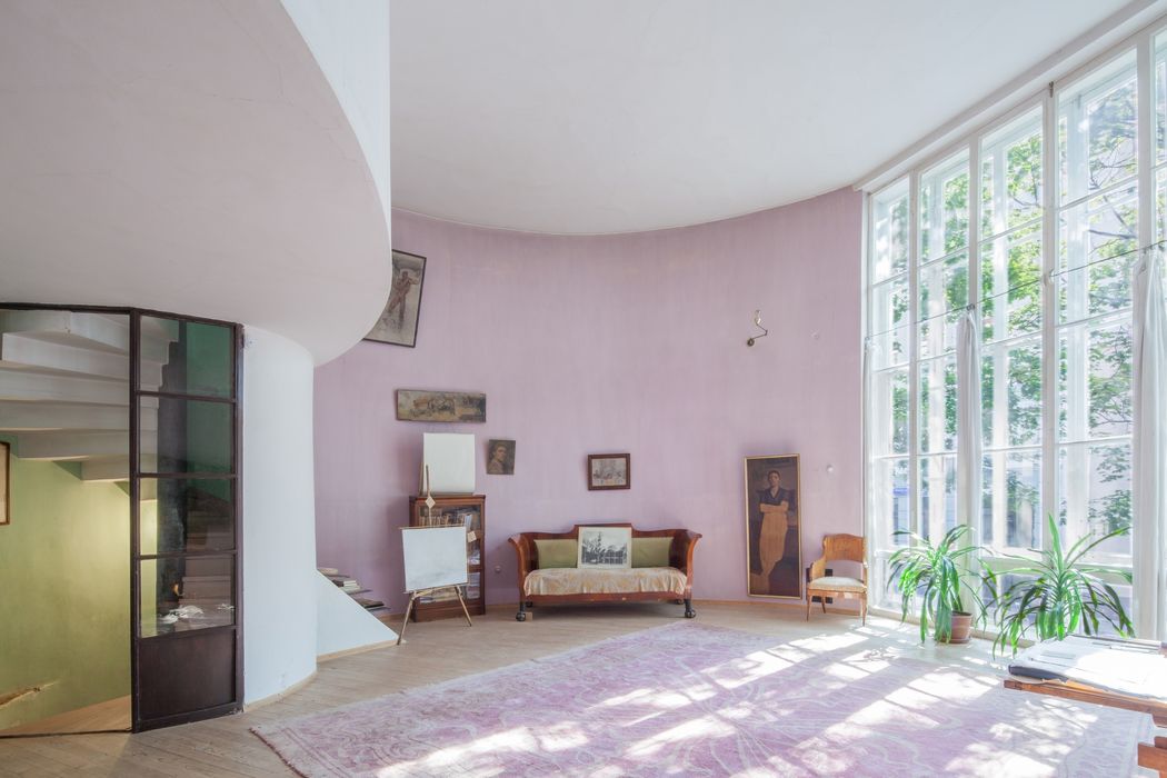 Interior of the Melnikov House, Moscow Interior of the Melnikov House, Moscow