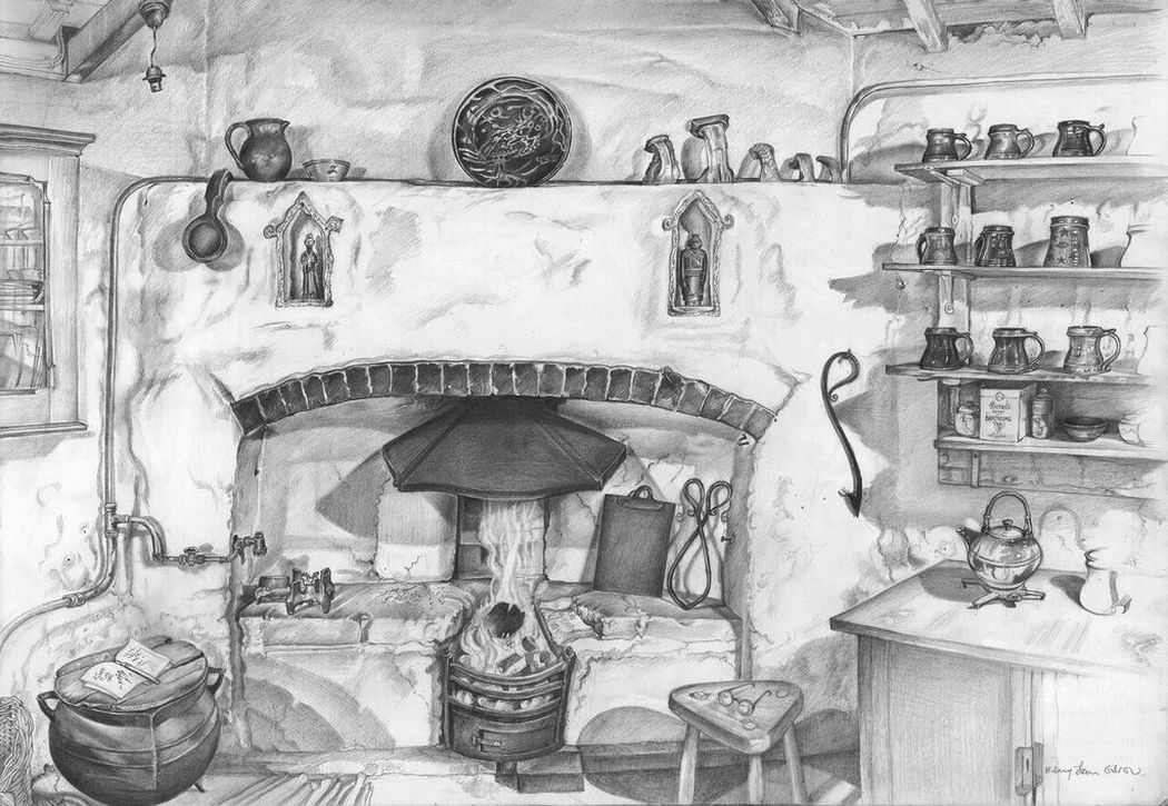Hilary Jean Gibson: Illustrations of the Leach Pottery St Ives Hilary Jean Gibson: Illustrations of the Leach Pottery St Ives
