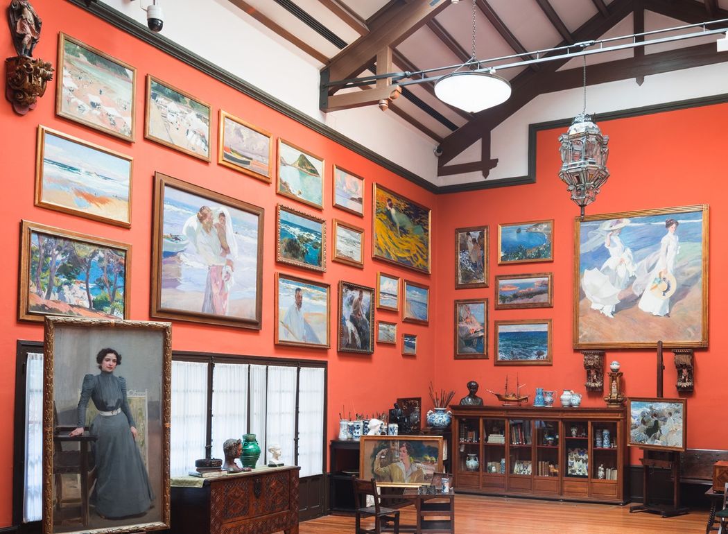 inside the Museo Sorolla inside the Museo Sorolla
