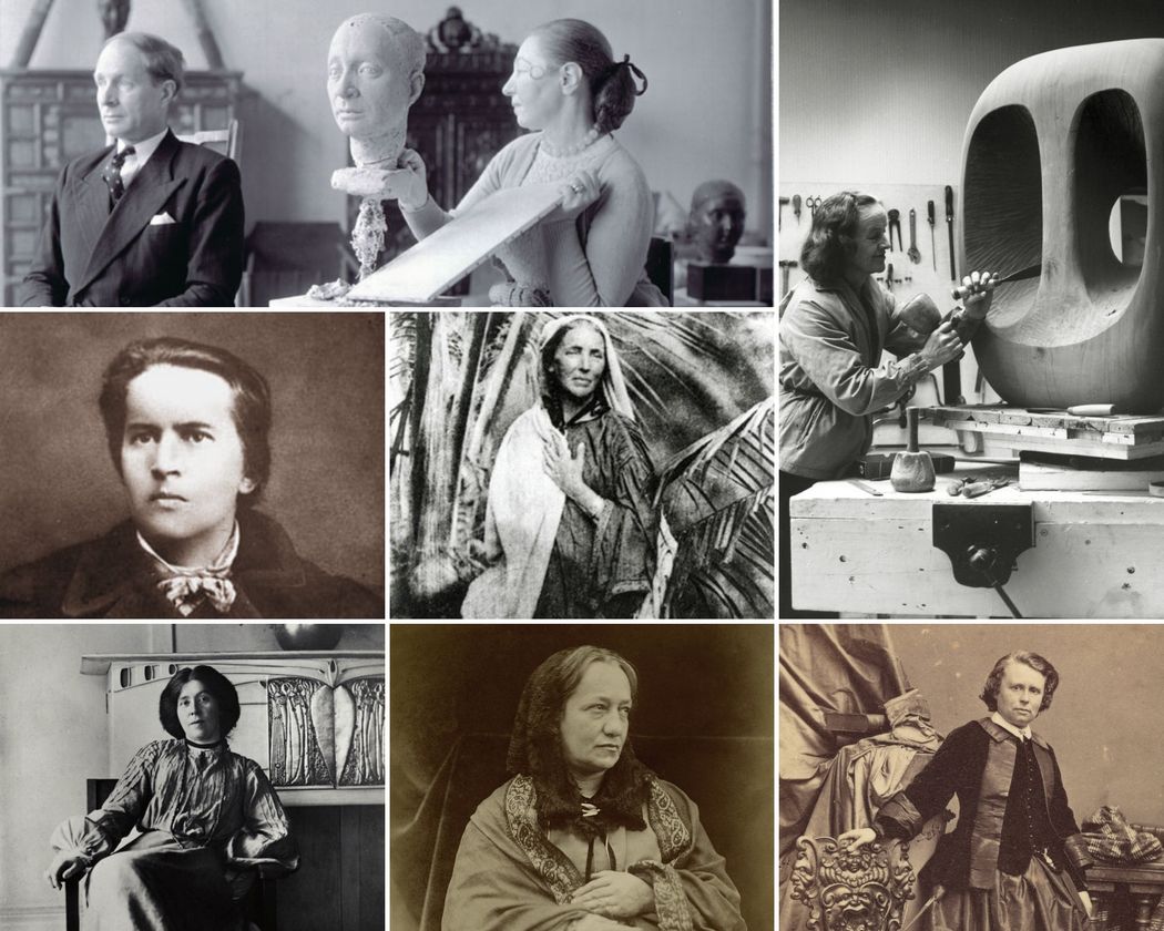 Photographs of women artists Photographs of women artists